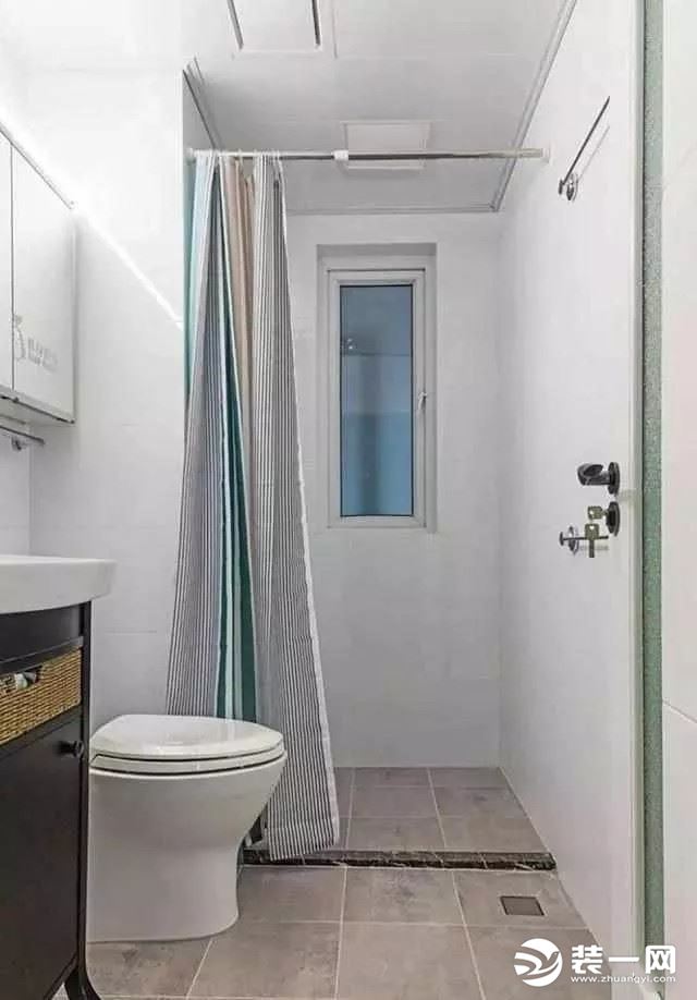 轻奢风唯美浴室装修效果图片大全之单身公寓卫生间