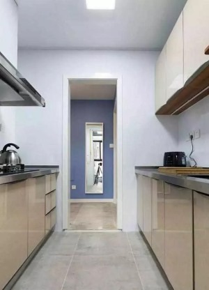 低调欧式风格两室两厅装修效果图之厨房