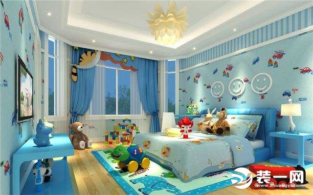 儿童房装修风格之创意造梦间效果图