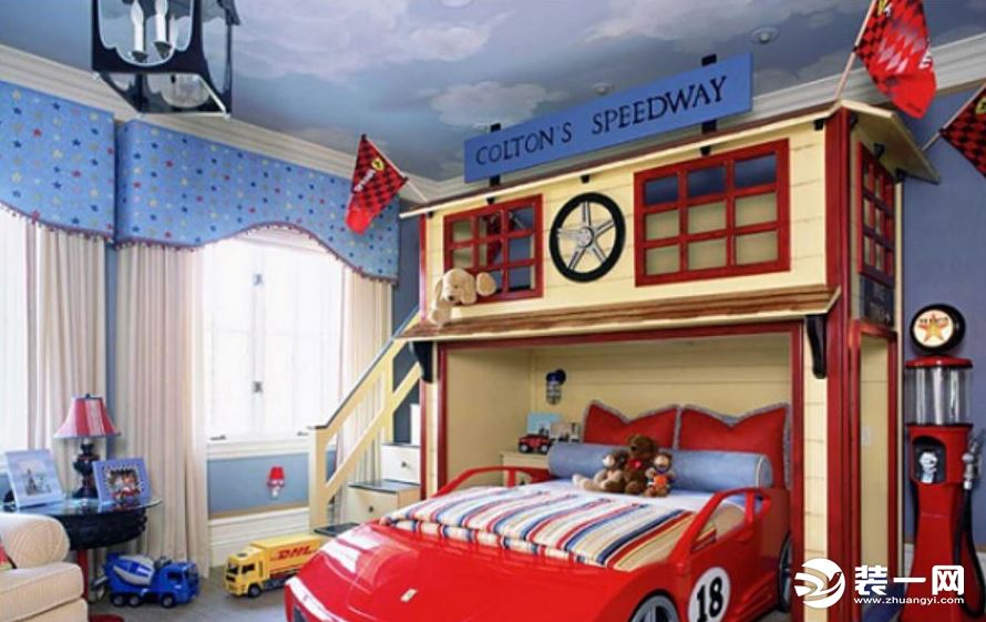 小户型儿童房装修 儿童房颜色装修效果图