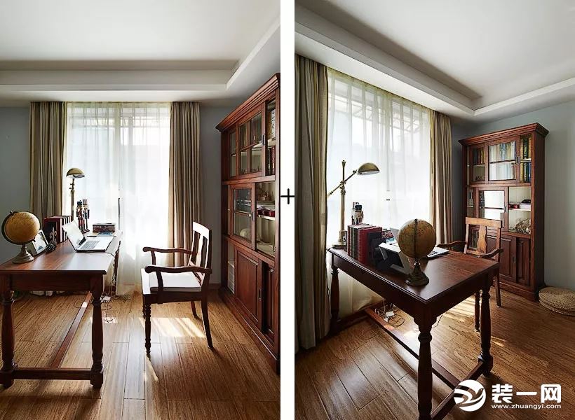 重庆天怡美装饰两居室小户型新中式风格装修效果图