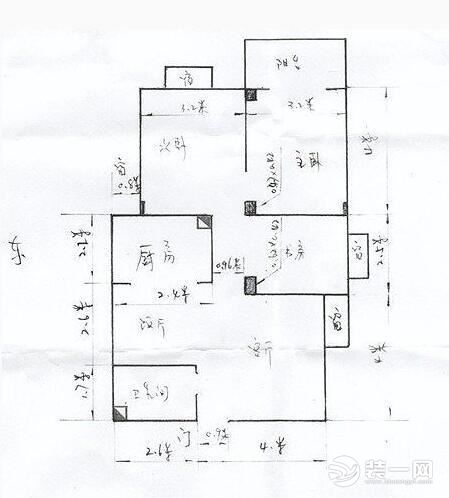 90平米新房装修全明户型设计