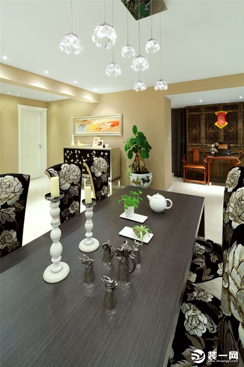 唯美客厅水晶灯装修效果图大全之法式客厅水晶灯