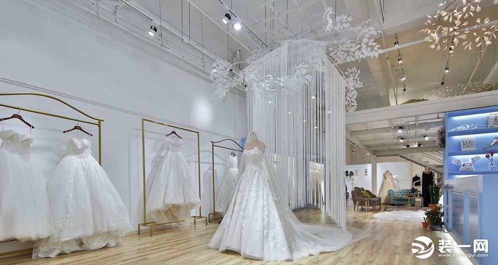 2019小型婚纱店装修设计图片 现代简约风格