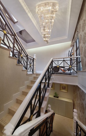 小型別墅樓梯裝修效果圖集錦之現代簡約風格樓梯