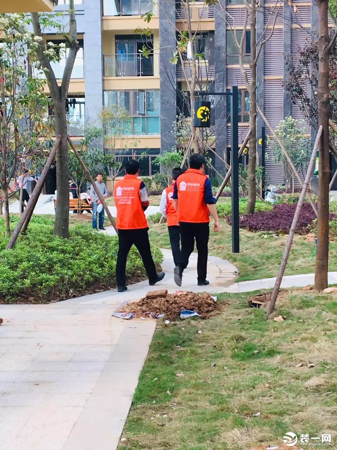 宜昌百住装饰工地巡检日 现场图片