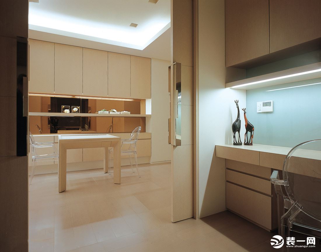 美观实用的敞开式厨房隔断装修效果图大全之现代风格