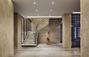 美观小型别墅敞开式楼梯间装修效果图集锦之现代风格
