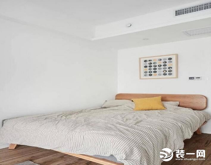 日式简约原木风格装修 卧室装修效果图
