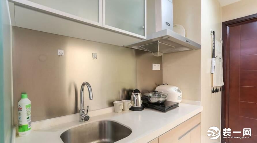 80平米单身公寓小户型装修 厨房装修效果图