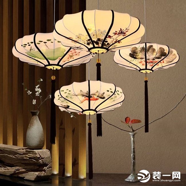 中式灯具展示图
