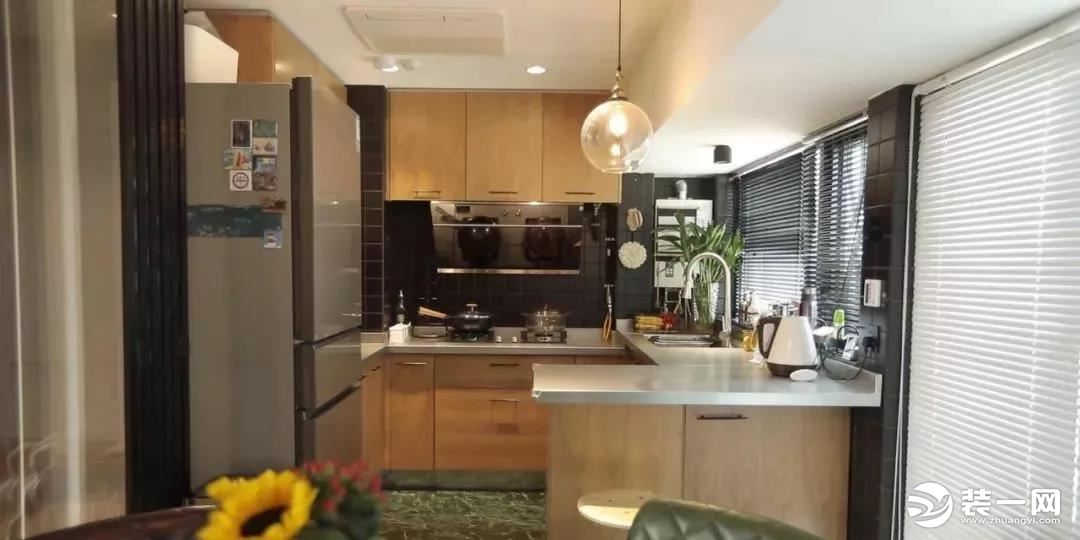 90㎡三居室新古典风格设计厨房效果图