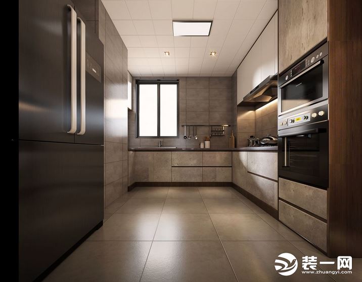 贵阳品界空间装饰公司设计师冯坤英新中式风格厨房装修效果图