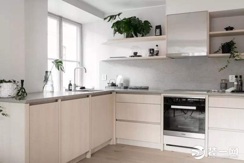 57㎡一居室北欧装修风格设计案例厨房效果图