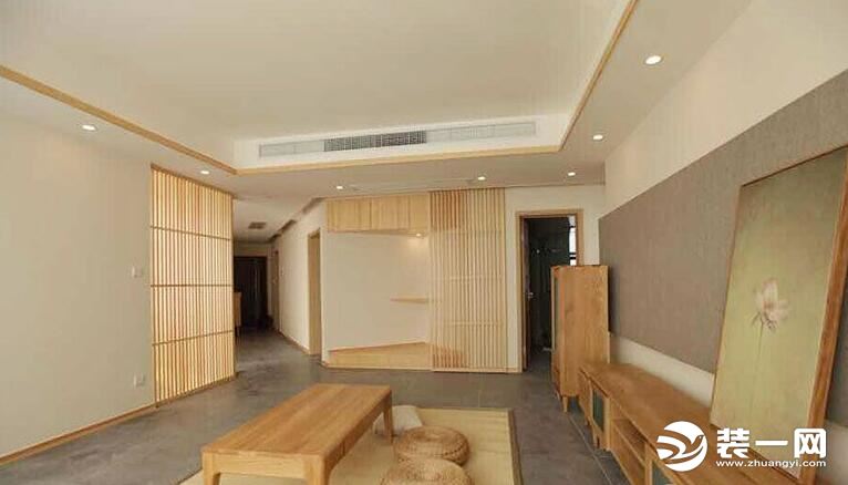 80平米日式单身公寓客厅装修效果图