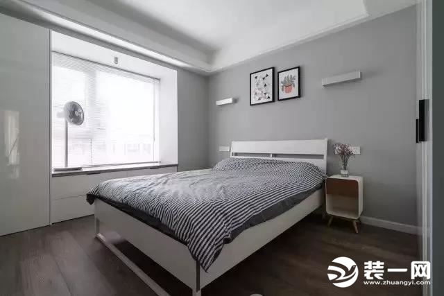三居室现代简约风格设计卧室效果图