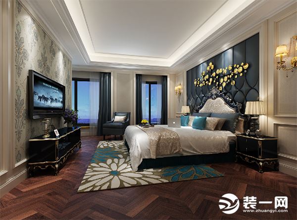 宁波申远空间设计卧室效果图