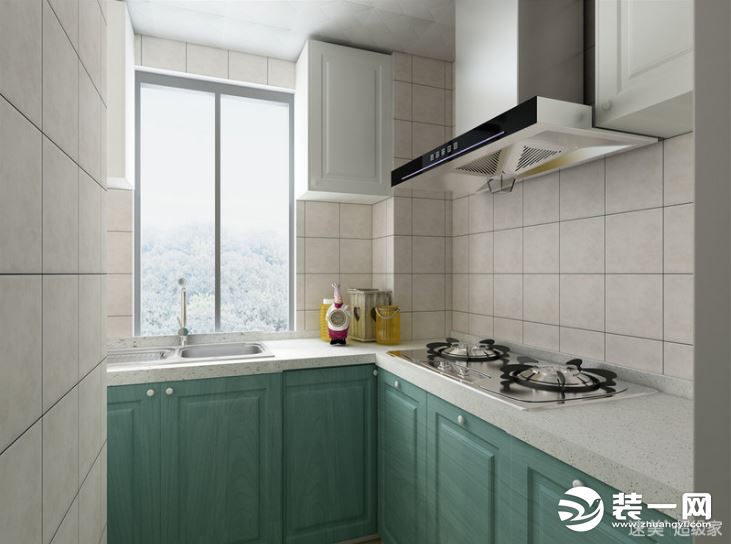 宁波速美超级家地中海风格家装案例厨房效果图
