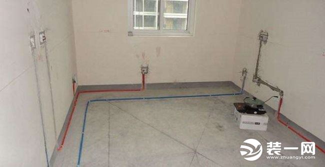 厨房卧室装修水电图