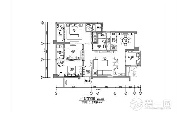 绵阳心中艺装饰设计师周华 新城国际作品欣赏