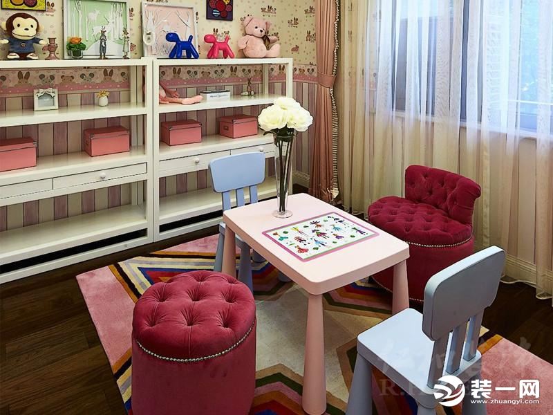 宁波仁和装饰欧式古典风格装修案例儿童房效果图