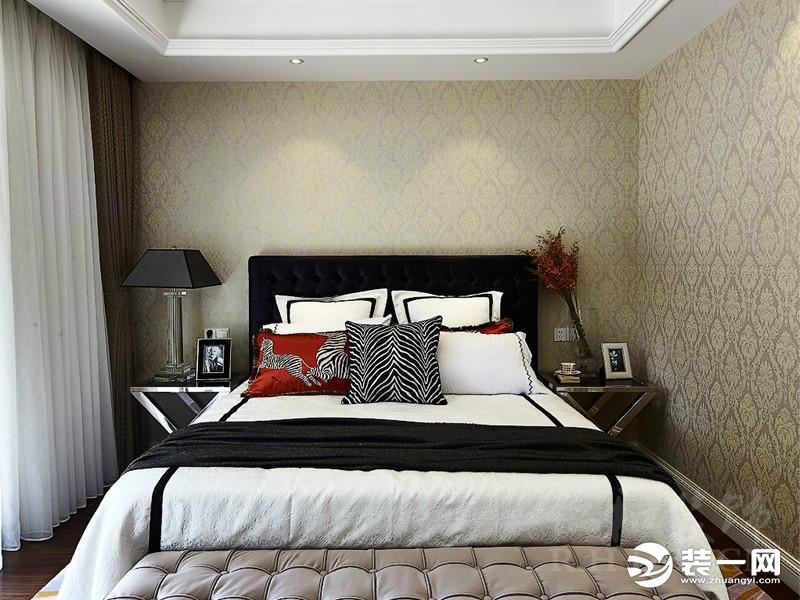 宁波仁和装饰欧式古典风格装修案例卧室效果图