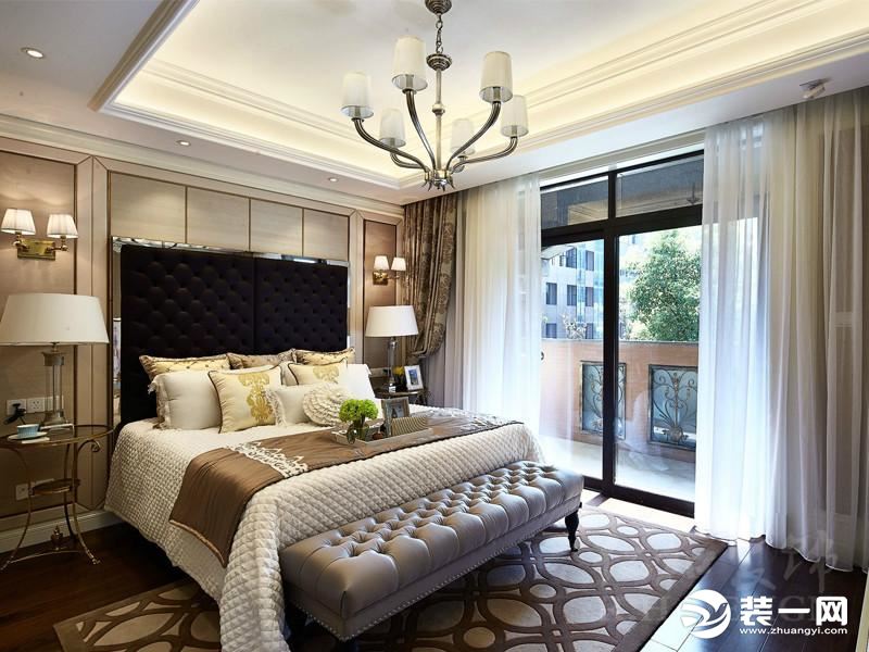 宁波仁和装饰欧式古典风格装修案例卧室效果图