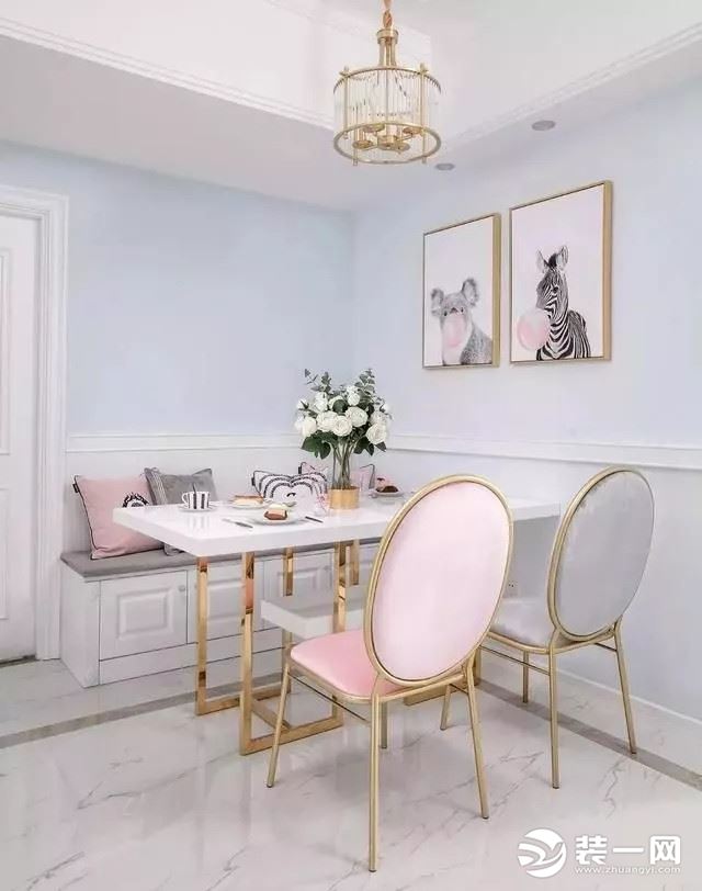 晒晒闺蜜的法式风格设计效果 粉红卧室设计充满着少女心！