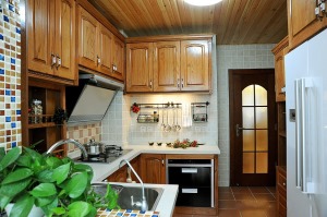 美观别致的厨房花砖装修效果图集锦