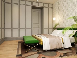 三居室自由浪漫波西米亚风装修卧室装修效果图