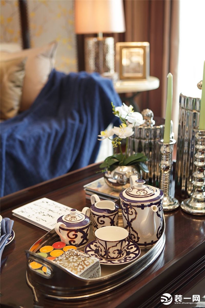 造型时尚客厅茶几茶具装修效果图集锦之美式风格