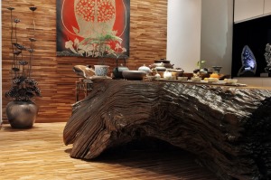 造型时尚客厅茶几茶具装修效果图集锦之中式风格