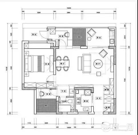 苏州梧桐装饰改造后户型图