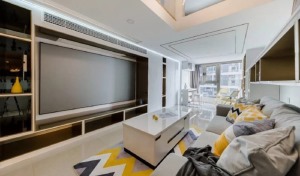 loft公寓现代极简装修风格实景图