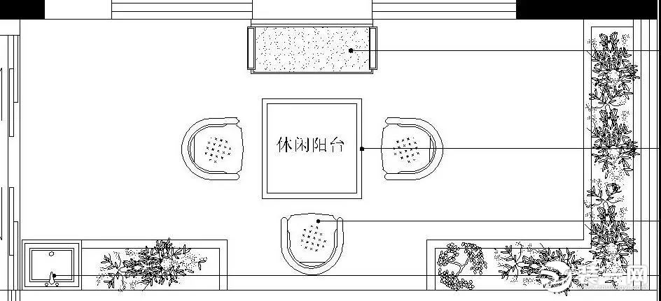 三居室装修效果