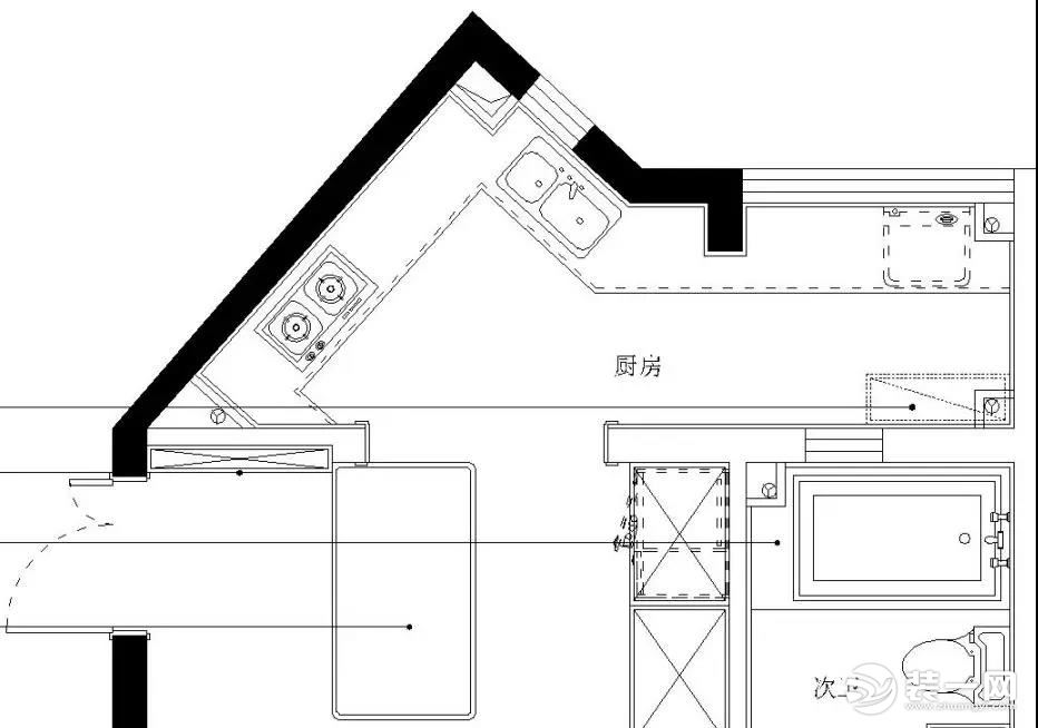 三居室装修效果