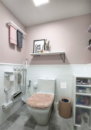 粉色卫生间装修效果图展示