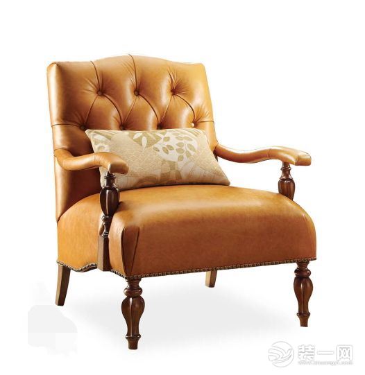 雕花扶手实木沙发椅尺寸规格款式效果图