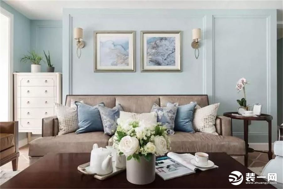 美式风格四居室沙发装修效果图