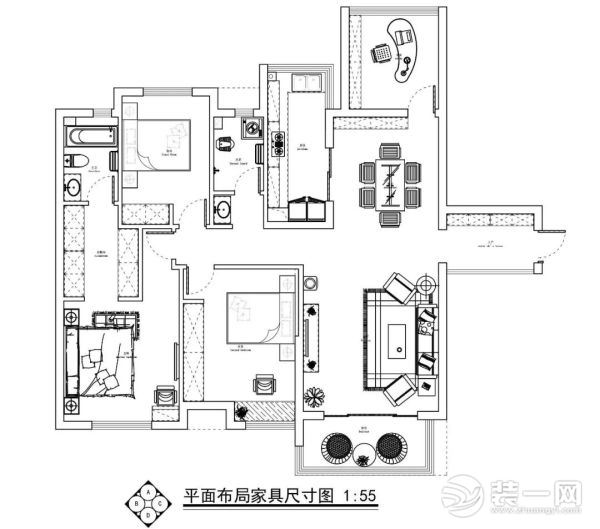 大连装修网教你怎么看房子户型图！