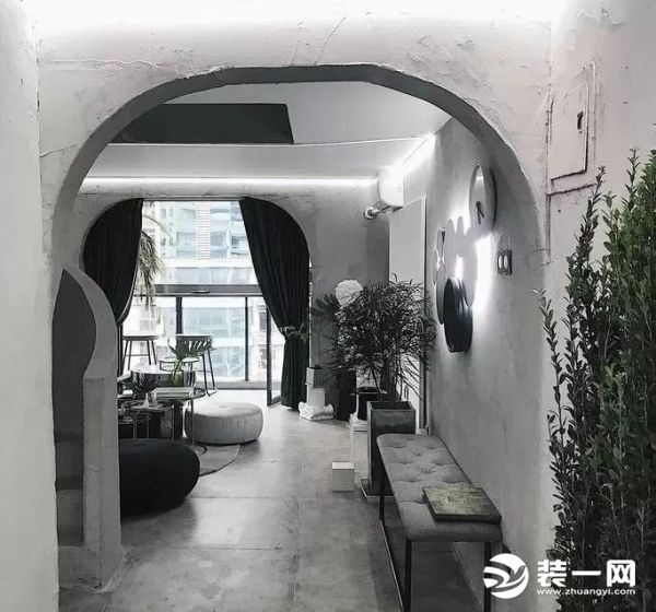 朋友家的工业风loft公寓装修 原来豪宅不分大小