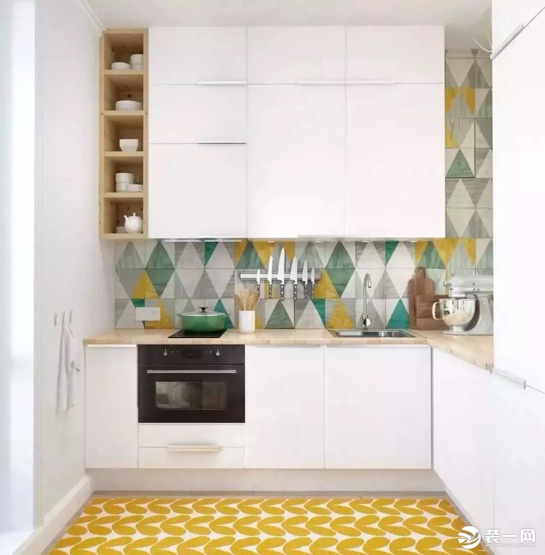 使用迷宫模式 小厨房装修效果图