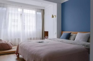  69平米简约北欧风装修图片之卧室装修效果图