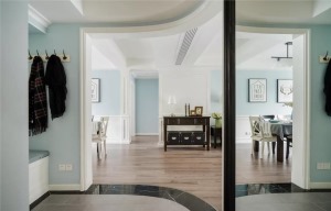 100平米美式风格三居室装修效果图