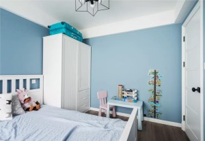 100平米美式风格三居室儿童房装修效果图