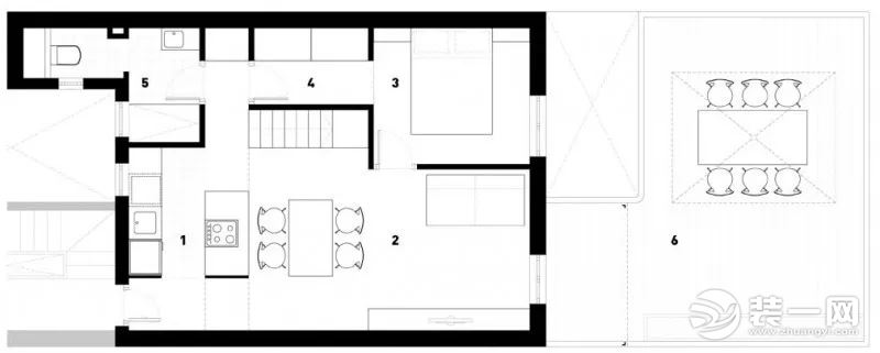 空间布局小户型loft公寓设计效果图