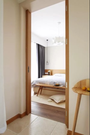 102平米日式三居室卧室装修效果图
