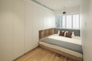 56平米二居室原木色日式装修效果