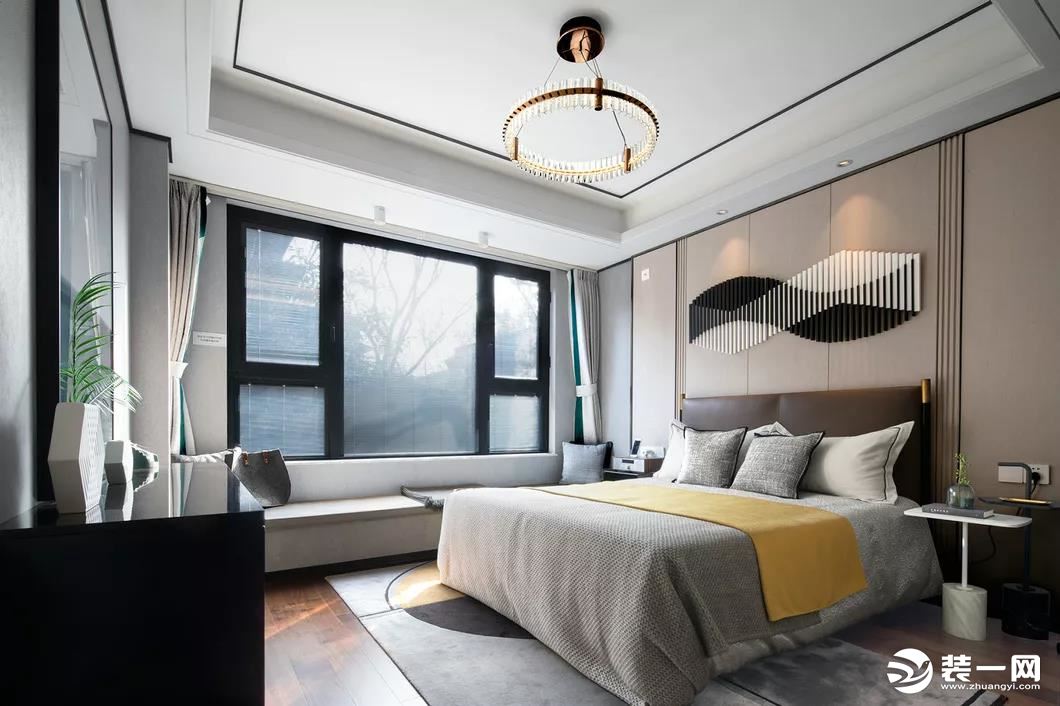 130平现代新中式风格装修之卧室装修图片