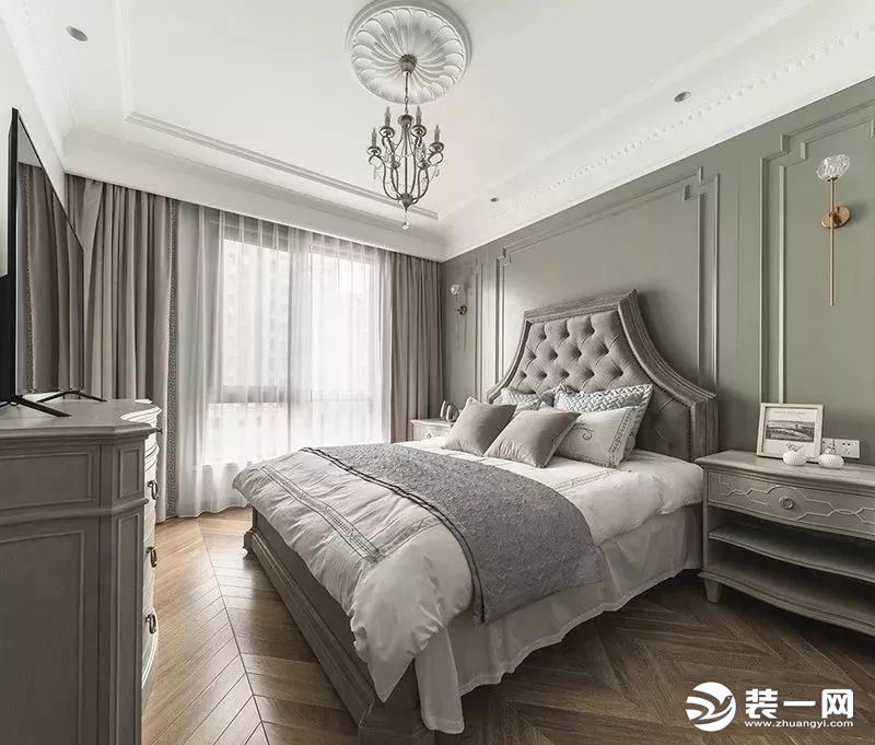 164平米法式轻奢装修风格之卧室装修效果图